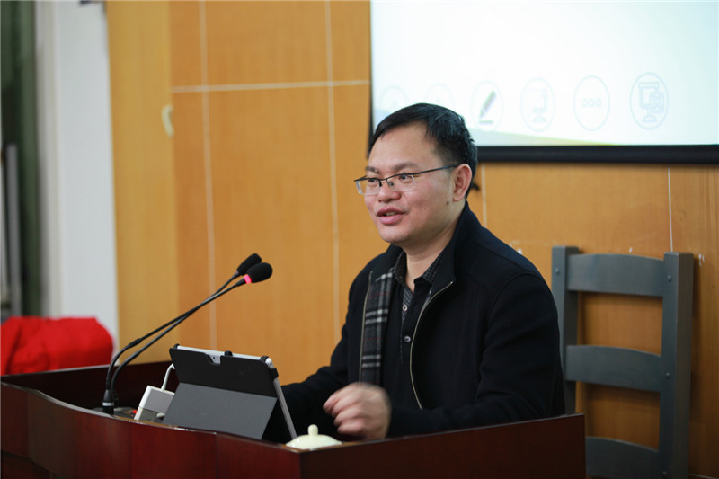 广东外语外贸大学副校长刘建达教授来我院讲学